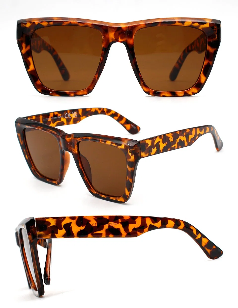 Lady's Cat-Eye gafas de sol con Demi (M11017)