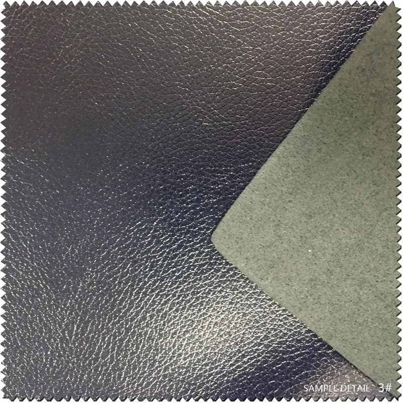 Oil Faux PU Artificial Synthetic Leather for Belt