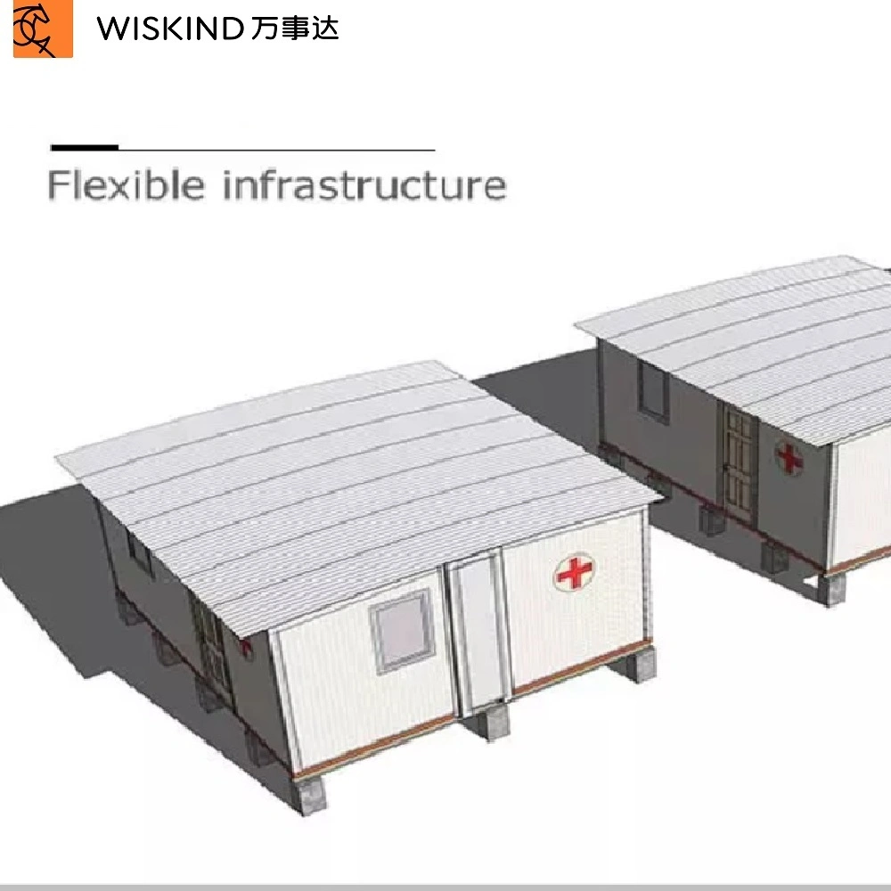 Ce FM Container House for Hospital Corona Civ Labor Easy Insatallation Mushroom Vegetable Dormitory