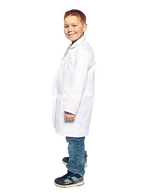 Durável batas de laboratório Kid' S Lab cubra para crianças cientistas médicos