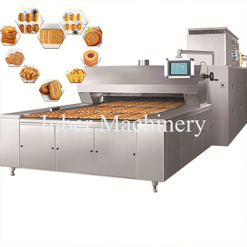 Customized Bakery Hard and Soft Biscuit Making Machine Cracker Cookie Production Line