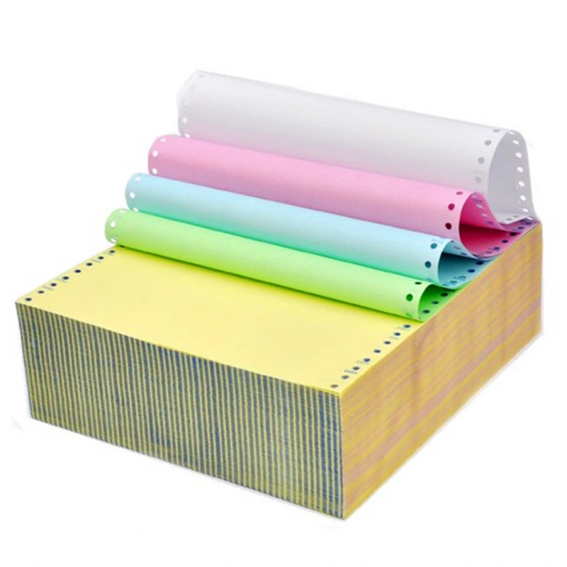 Papel de color CB CFB CF Papel autocopiativo sin carbón NCR