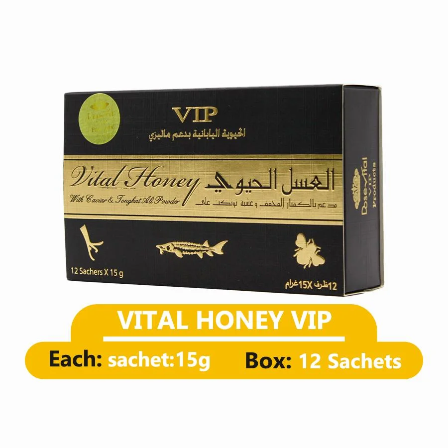 Popular Products Vital Honey Energy Sexual Organic Pure Natural Honey Bee Health Product Royal VIP Honey