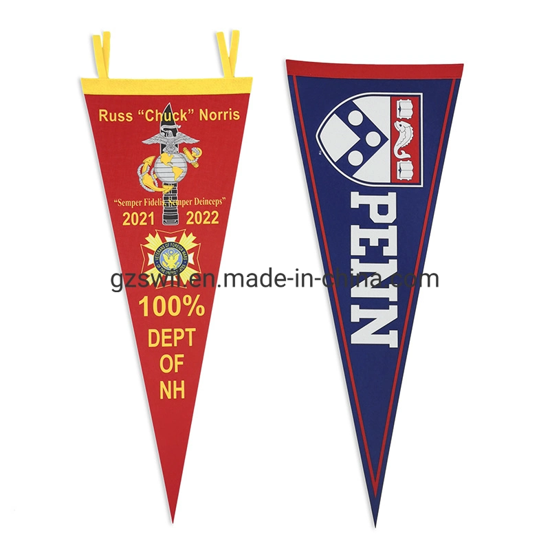 Custom Logo Printing Felt Pennant