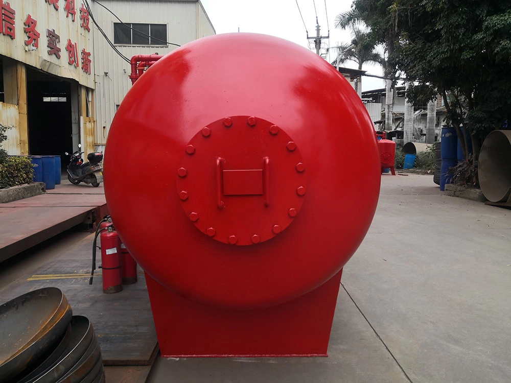 Carbon Steel Pressure Type Automatic Proportioning Horizontal Foam Bladder Tank 2000L/2.0m3