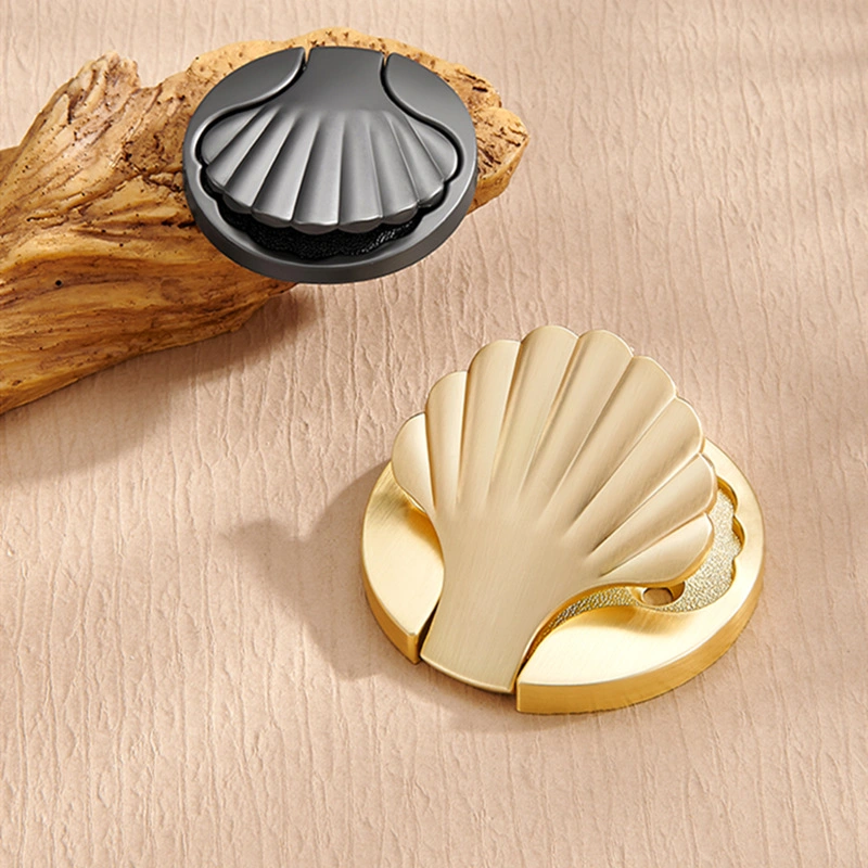 Shell Shape Furniture Hardware Drawer Pulls Cabinet Handle Door Handles Luxury Modern Handles