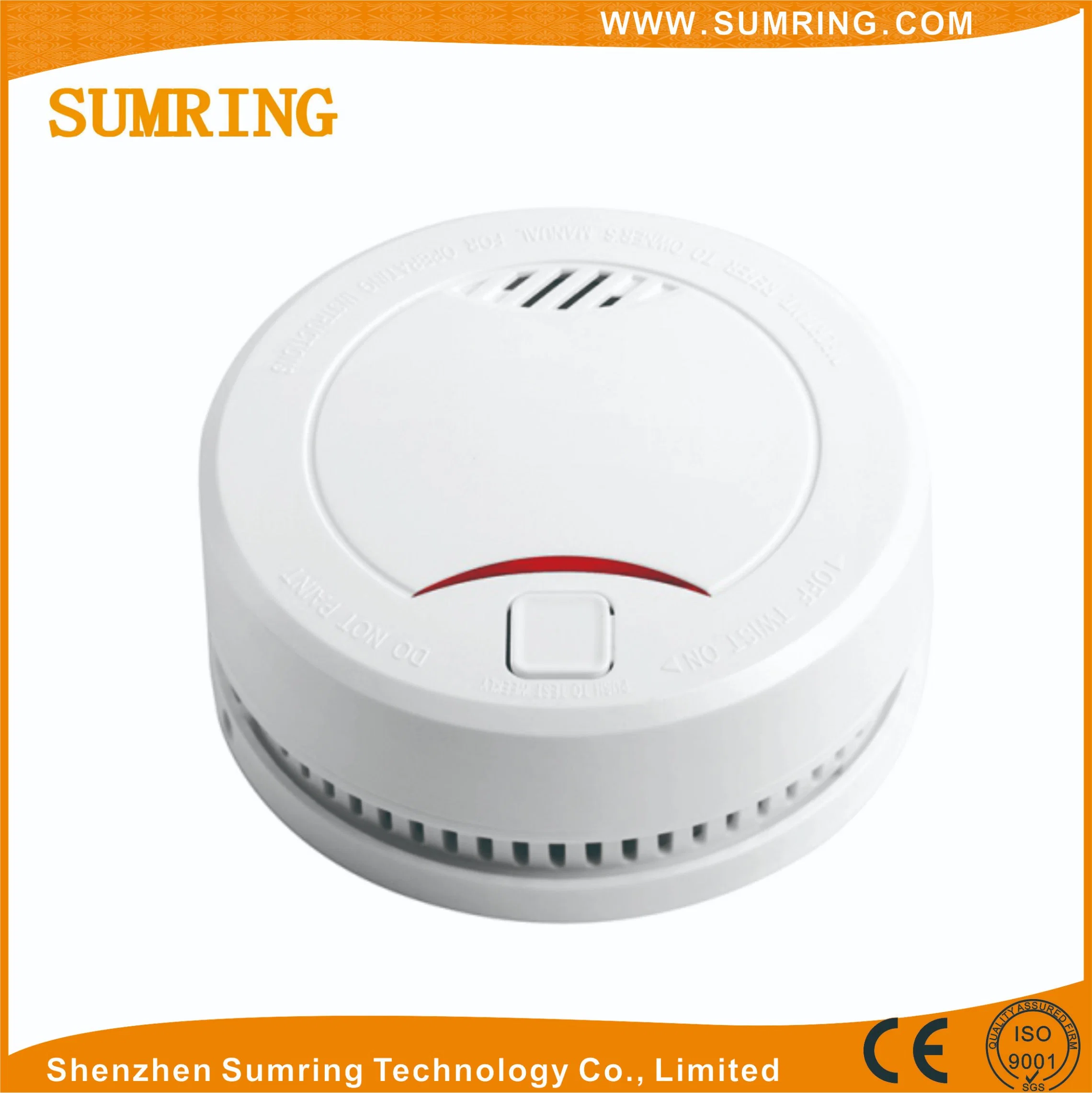 New Design Cheap 10 Years Battery Life Stand Alone Photoelectric Smoke Alarm for Home