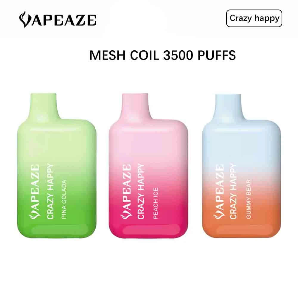 Vente en gros Prix usine production de vapeur élevée jetable 5000 6000puffs E-cigarette Atomizer