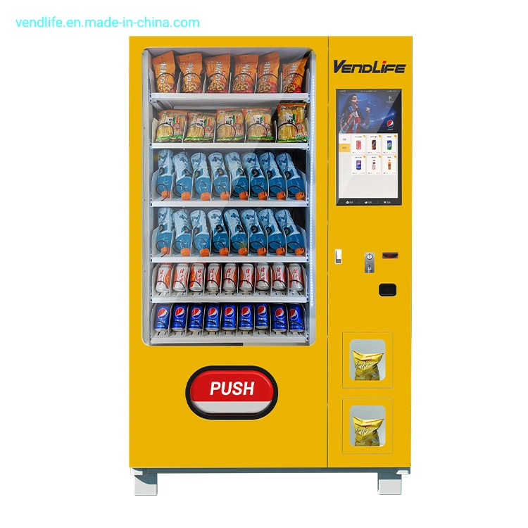 Outdoor Park Self Vending Machine Business for Foods and Drinks Nail Art Vendlife Vending Machine