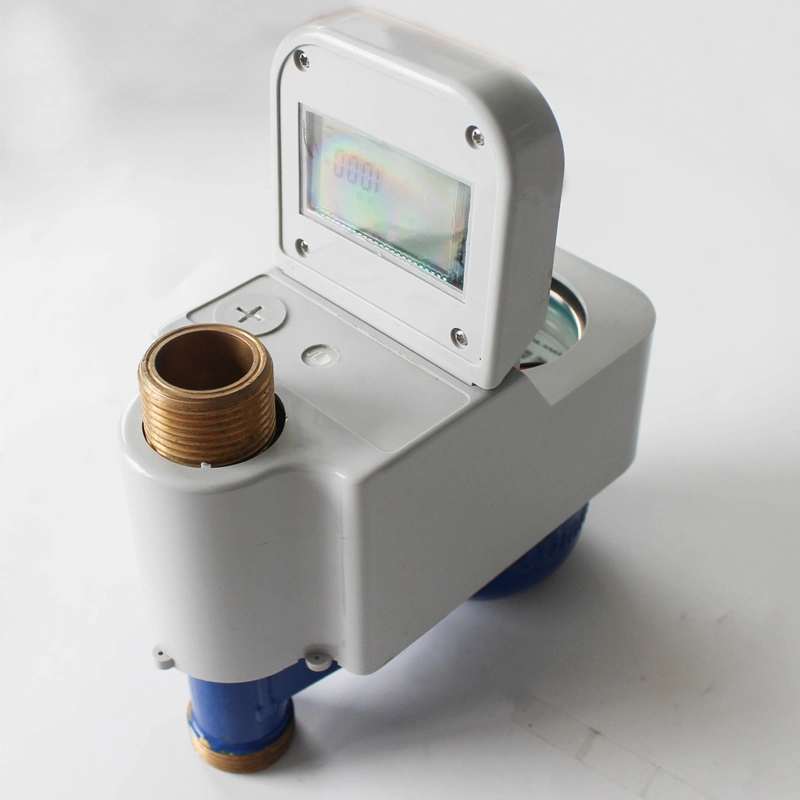 DN15 Vertical Card Swiping Smart Water Meter