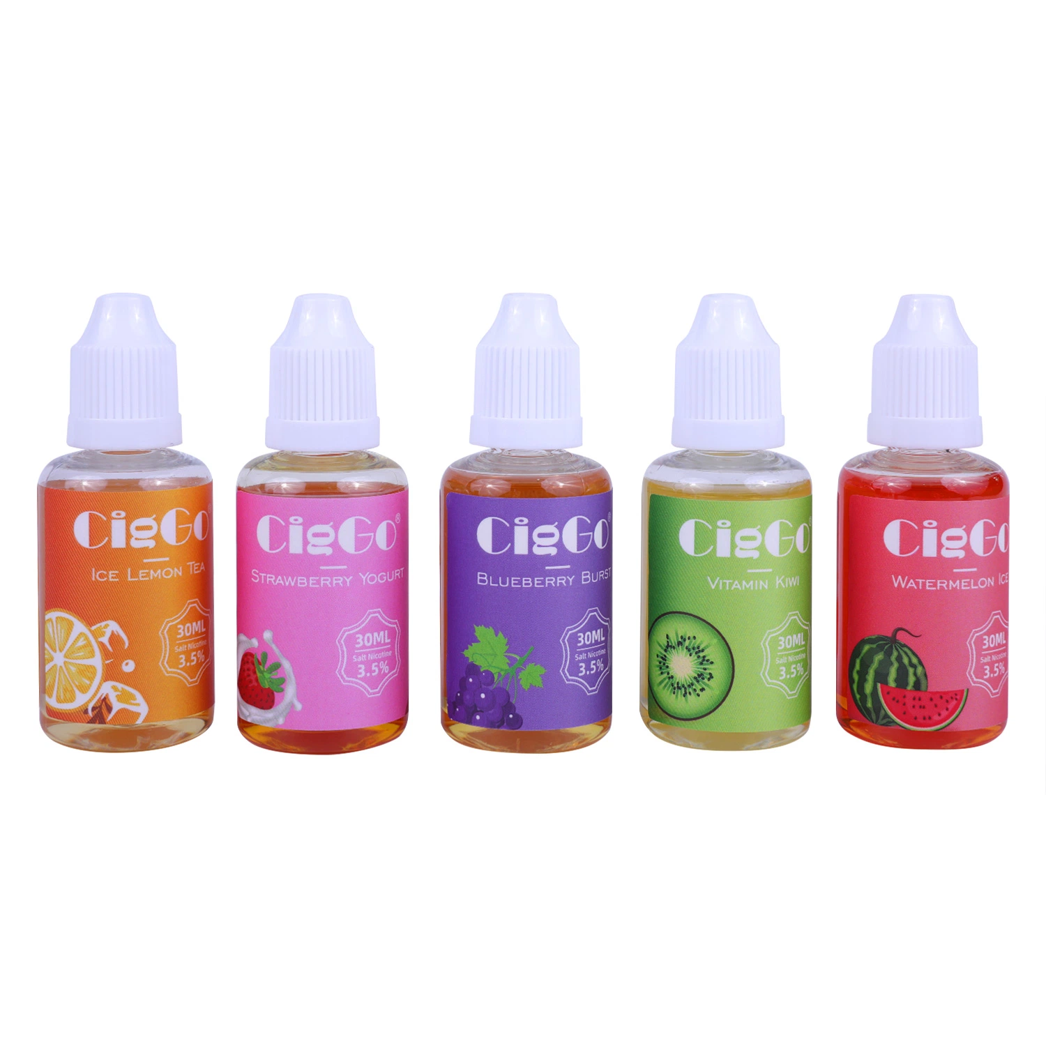 Private Label Eliquid Fruit Flavor Vapor Pre-Filled Disposable/Chargeable Vape Pen 30ml