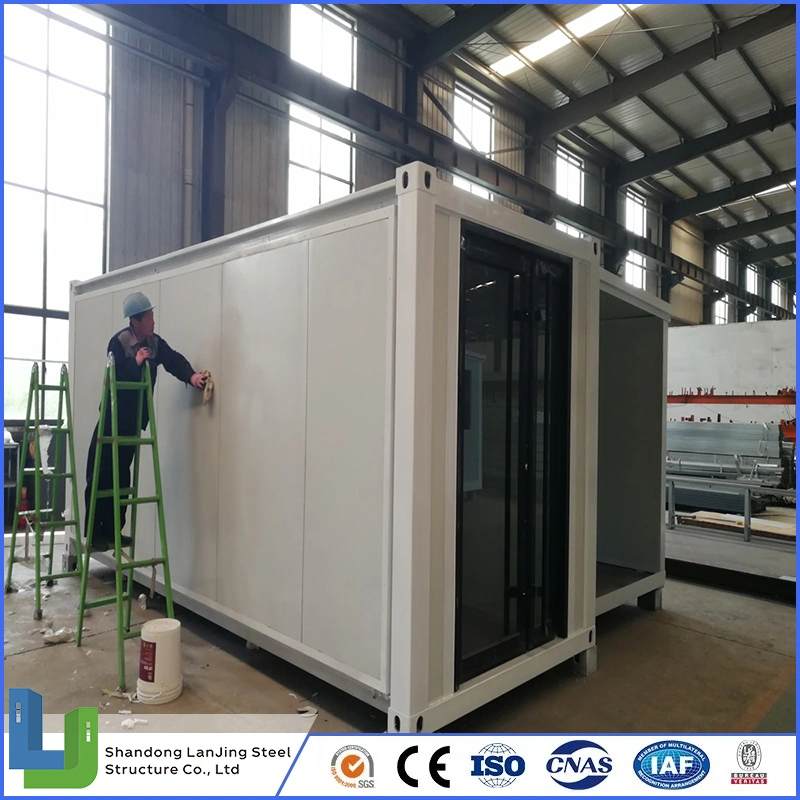 36.54 Square Meters Steel Structure+Sandwich Panel Quick Build Mobile Container Home