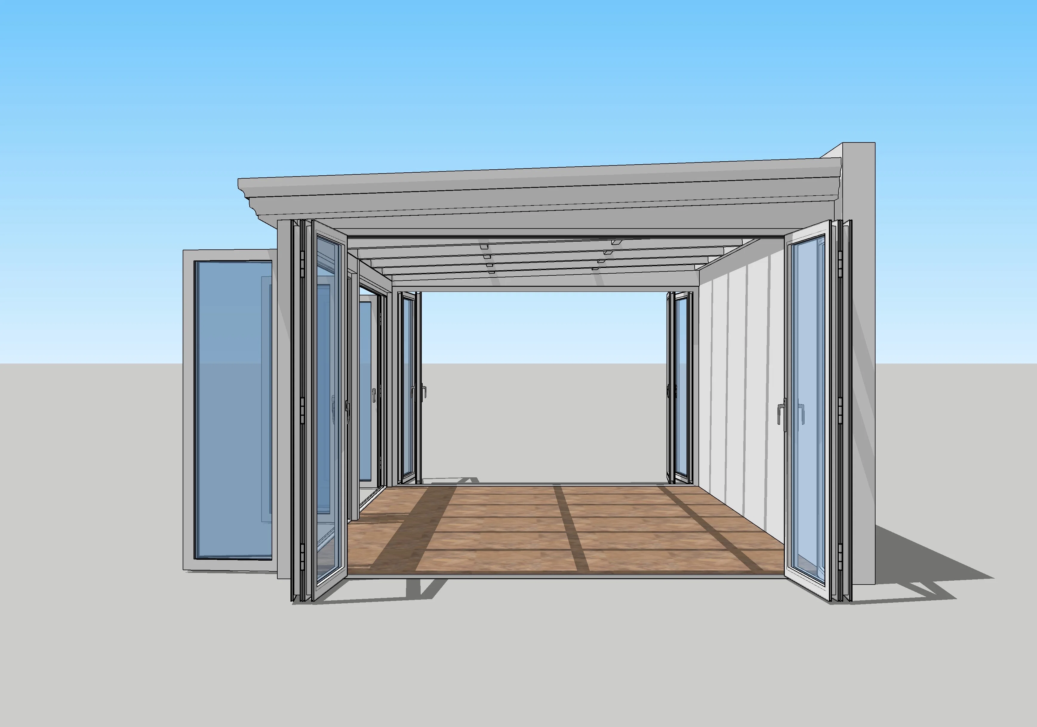 Солнцезащитное помещение с двойным стеклом европейского стиля, Sunhouse|Aluminium Frame Winter Garden|Aluminium Greenhouse|Conservatory Greenhouse