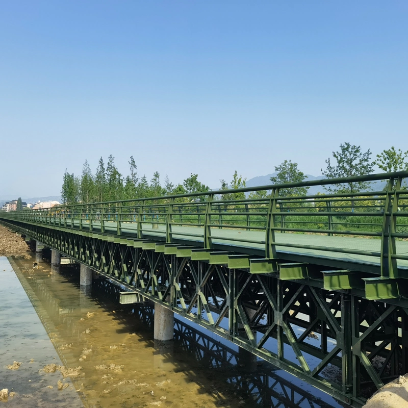 Steel Structure Pedestrian Bridge Bailey Bridge for Emergency Purpose