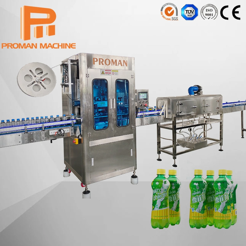 Automatic Heating Shrink PVC Sleeve Label Labeling Packing Equipment Price