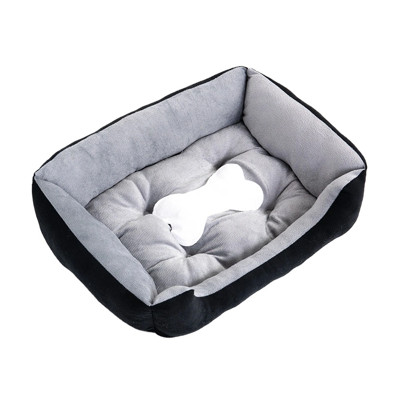 European Best Selling Dog Bed Eco Friendly Pet Products Composite Linen Series Round Pet Products Pets Bed