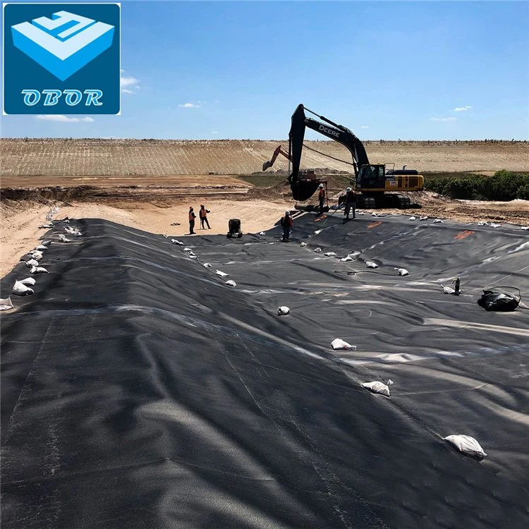 Anti-Seepage HDPE Geomembrane Landfill Liner Polyethylene Sheet