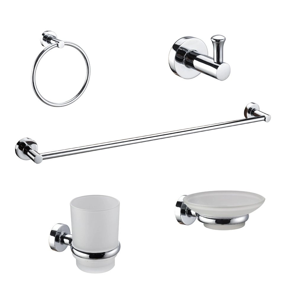 Hotel&amp;Home Design Accessoires de toilette de zinc salle de bain Douche Salle de bain Accessoires 6 pieces set