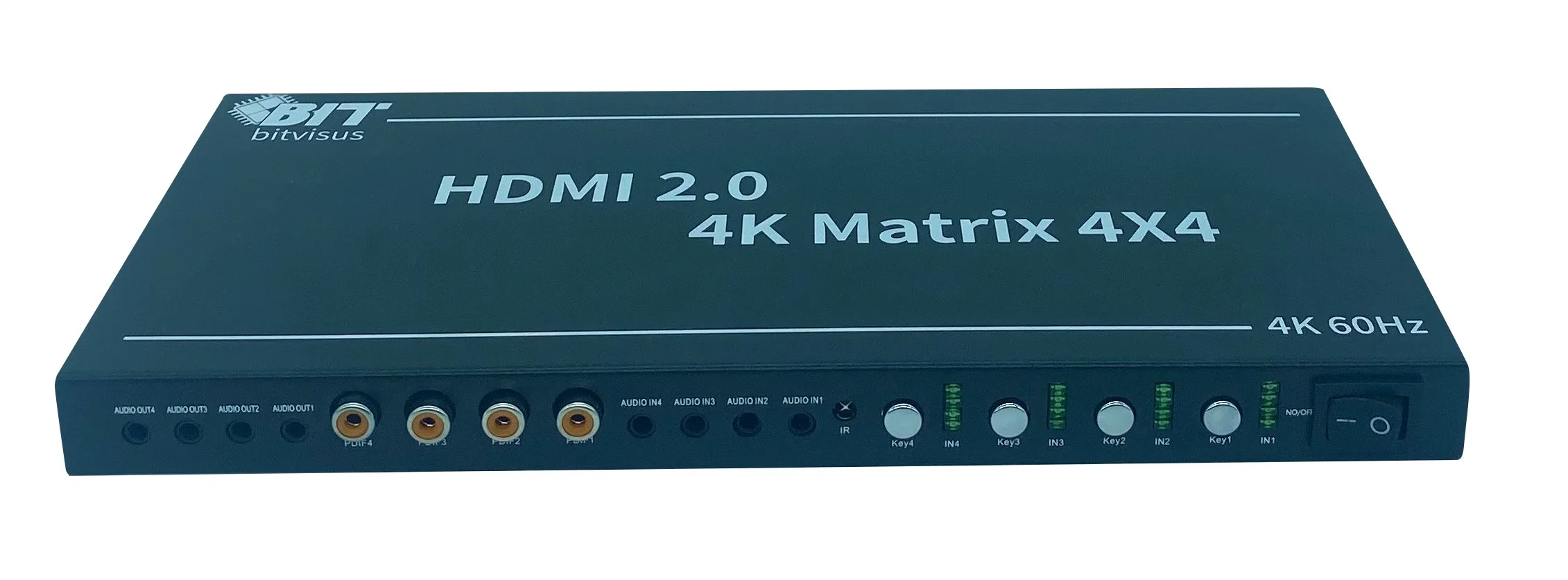 New All-Digital AV Support Audio 3D Video 4X4 HDMI Matrix Switch