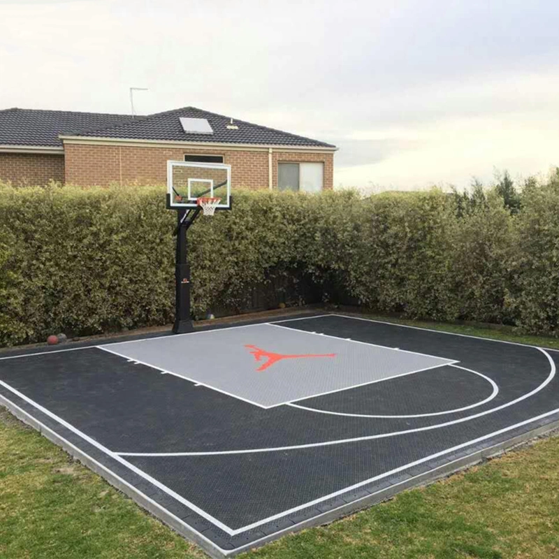 Factory PP Plastic Outdoor Sports Flooring Basketball Court Assembly Waterproof