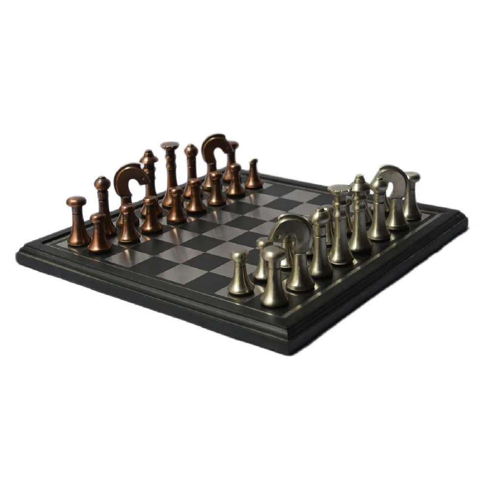 Amazon Custom Metal 2 Player Chess Game with High quality/High cost performance 