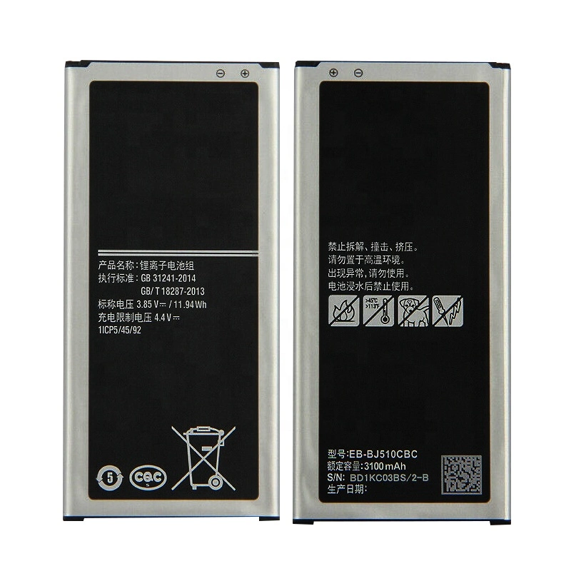 3100mAh 3.8V Compatible Battery for Bj510cbe Mobile Phone J5 2016 J510