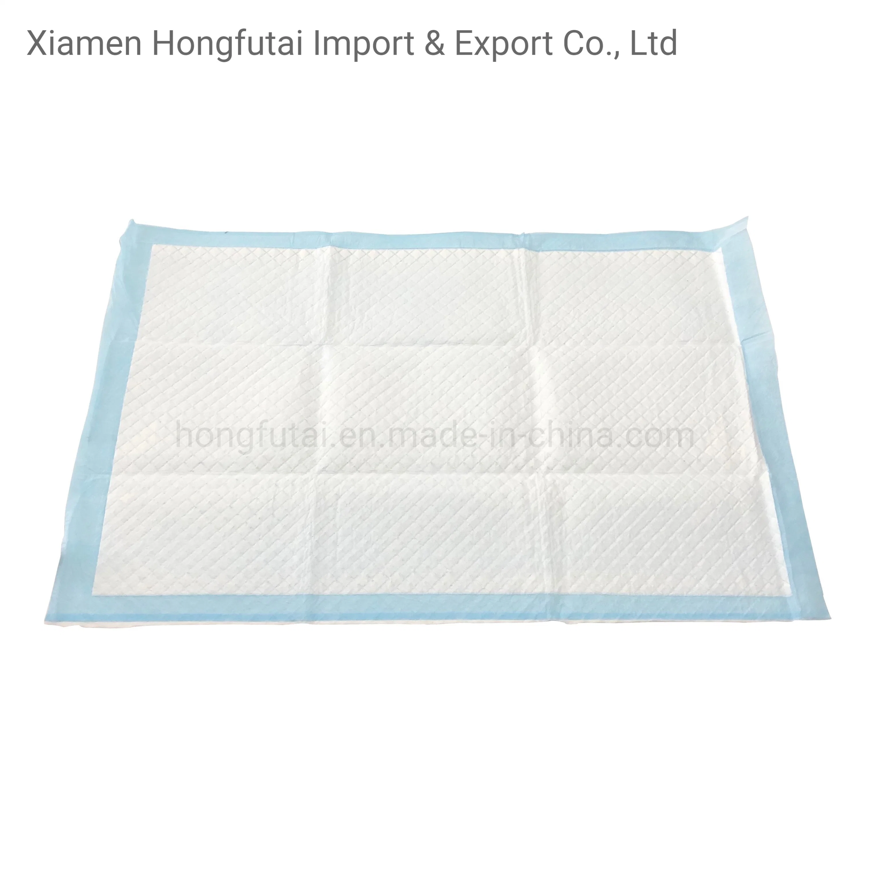 Großhandel/Lieferant Super Absorbierende Einweg Unbequem Hygiene Unterlage Blatt Unter Baby Pflege Bett Pad Hersteller für Frauen
