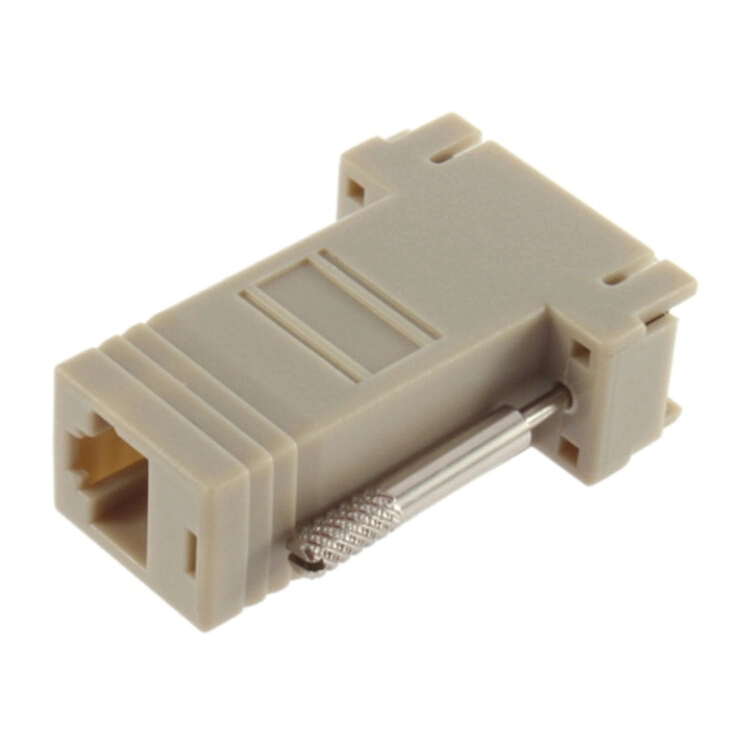 Network Cable Adapter VGA Extender Male to LAN Cat5 Cat5e CAT6 RJ45 Female Adapter