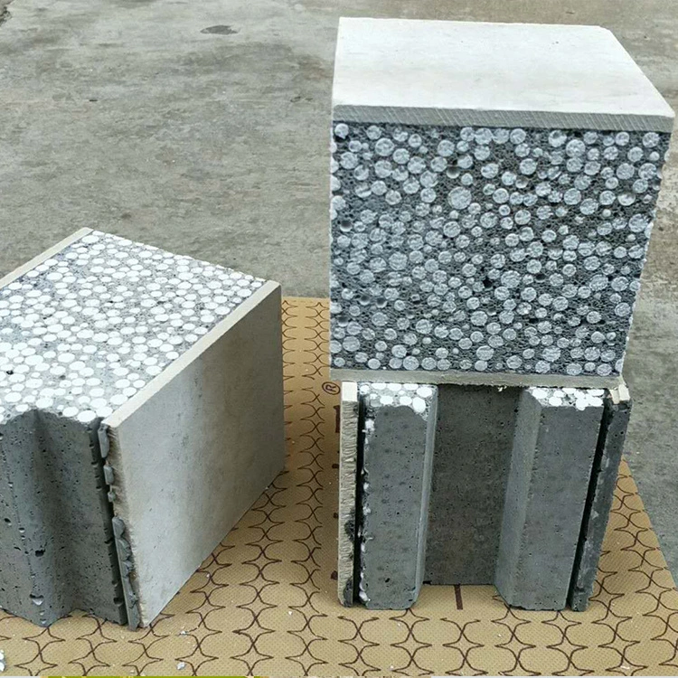Materiales de pared de concreto prefabricado más nuevos a prueba de agua EPS Cemento Sandwich Panel Precio