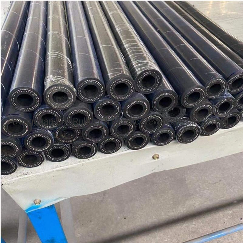 High Pressure Flexible Ducting Mud Extrusion High Wear Resistant Rubber Hose