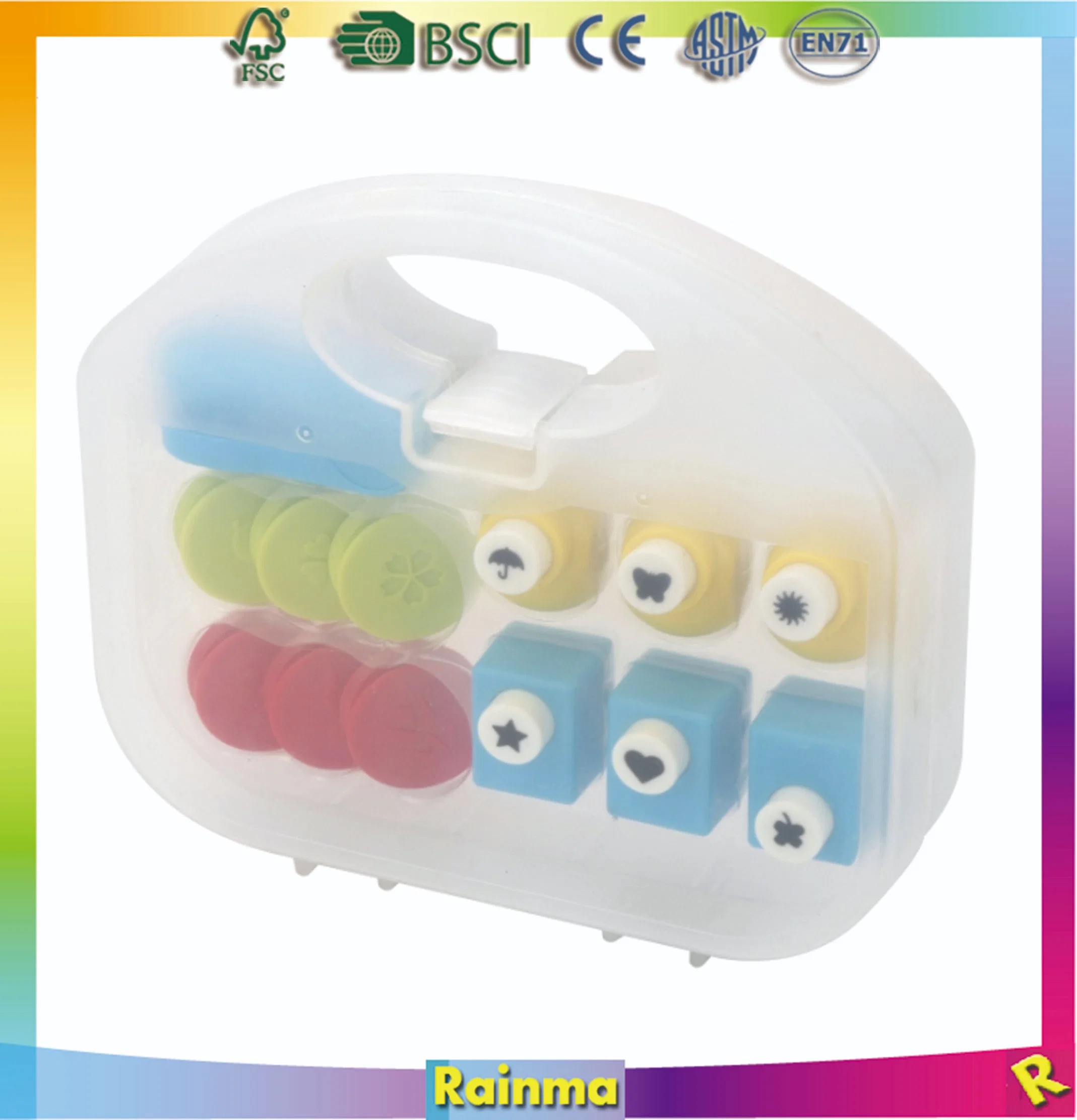 Paper Craft Punch Set DIY Set for Kids Office and Promotions Use