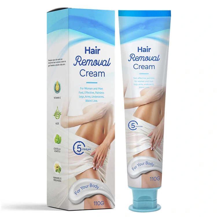 Private Custom Skin Friendly Hair Remover Body Cream for Women and Men