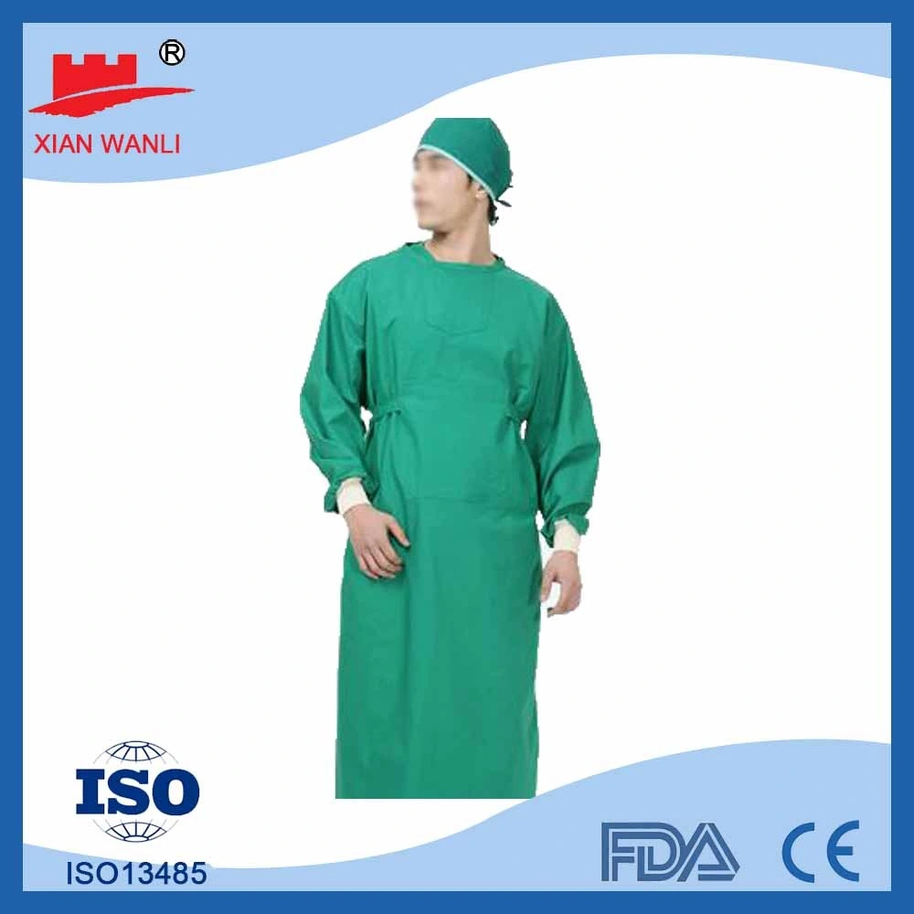 Doctor Uniform Cheap Medical Supply Hospital Protective Clothing Patient Gown Dental Surgical Gowns Waterproof Polypropylene Disposable Isolation Gowns