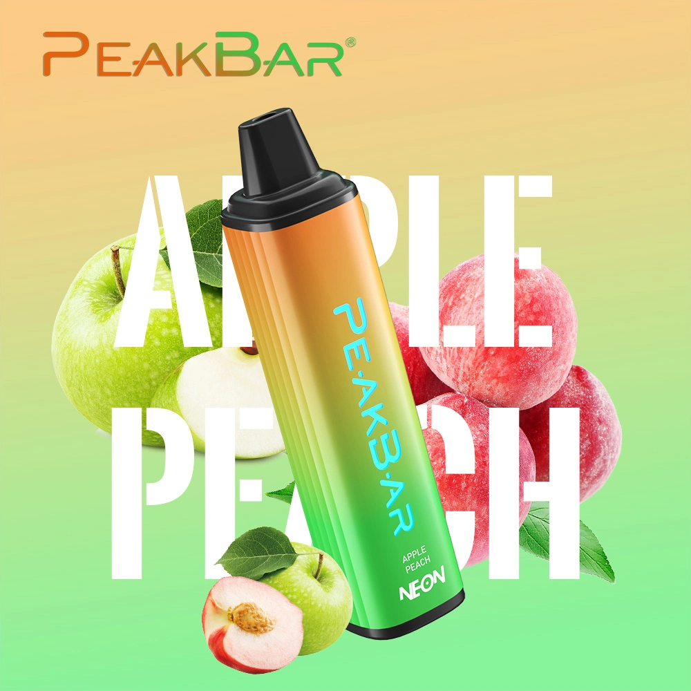 Peakbar Neon Original Factory Vape Pen Hollowed LED Logo Electronic Cigarette Rechargeable Disposable/Chargeable Vape Hookah Shisha Pen Price