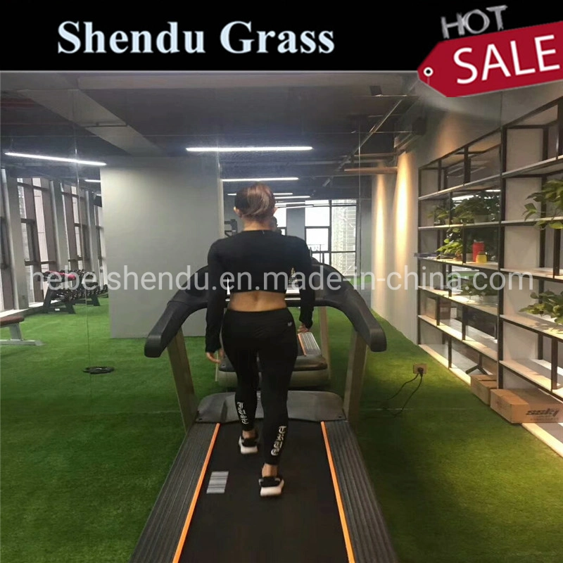 Cómodo putting green de césped artificial para el gimnasio de la alfombra de pasto falso