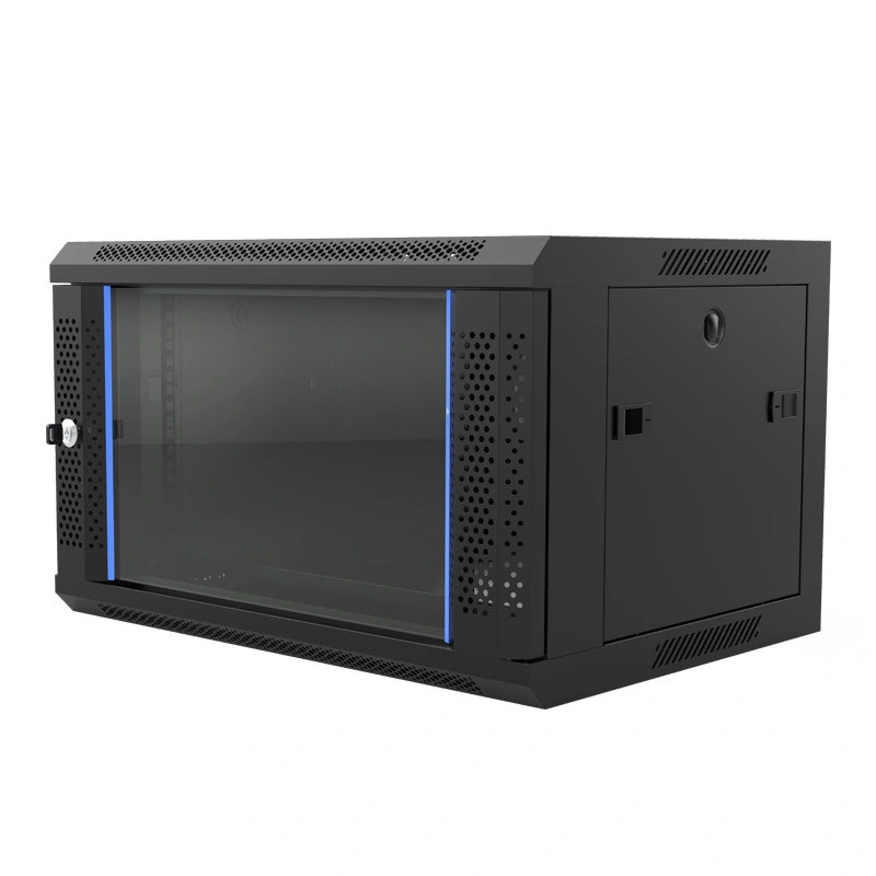 6U de rack 19" del Gabinete de la red en la pared de 600*450mm