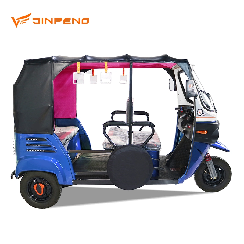 Jinpeng Yuhang New Design LCD Screen Reversing Image Long Range Electric Rickshaw for Passenger Taxi Use