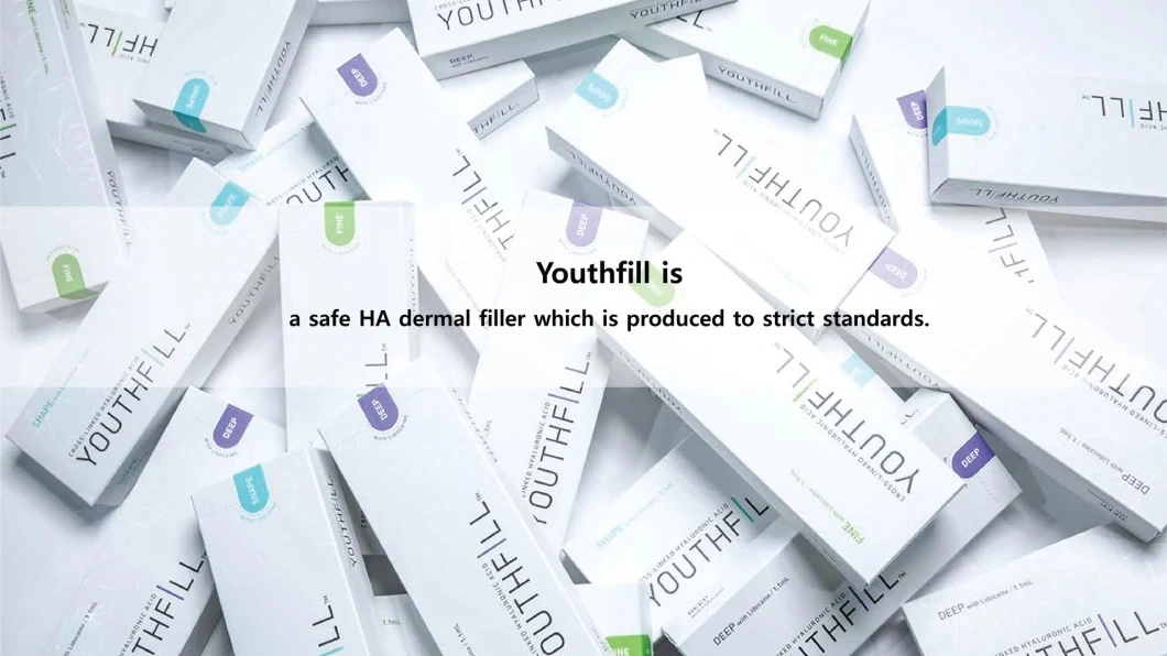 Youthfill Deep Sardenya Yvoire Deep Filler Fine Sub-Q Nose Hyaluronic Acid Injections for Eyes Medical Use Revolax Filler Lips Rejeunesse Dneb Neuramis