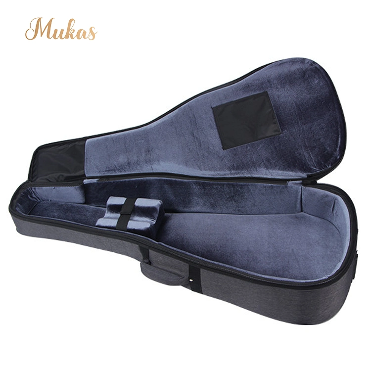 Chinesische Fabrik OEM Farben / Logo Gitarre Zubehör Musical Instrument Case 600D Oxford Stoff 40inch 41inch Acoustic Guitar Bag