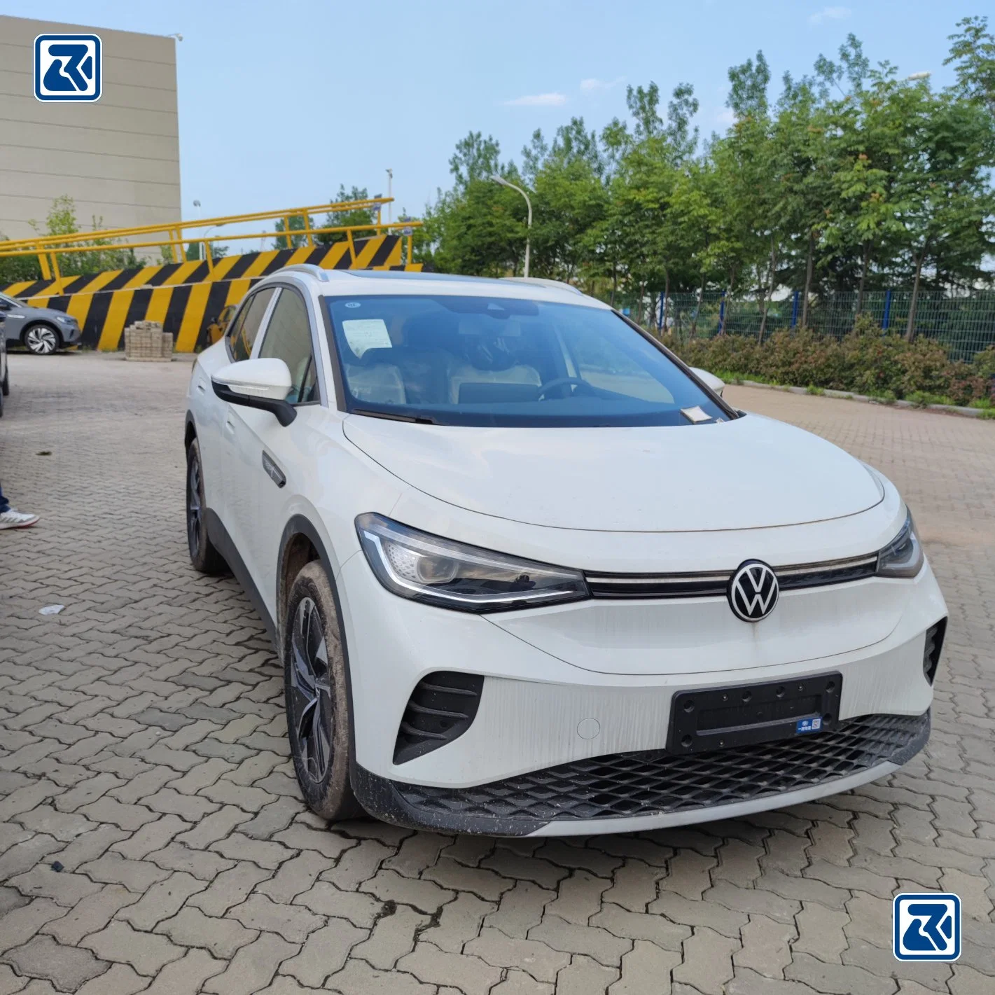 2022 conduite à gauche voiture d'occasion Volkswagen ID6 ID4 Crozz PRO Vus électrique 7 places 100 %+ couleur Prime ID6X