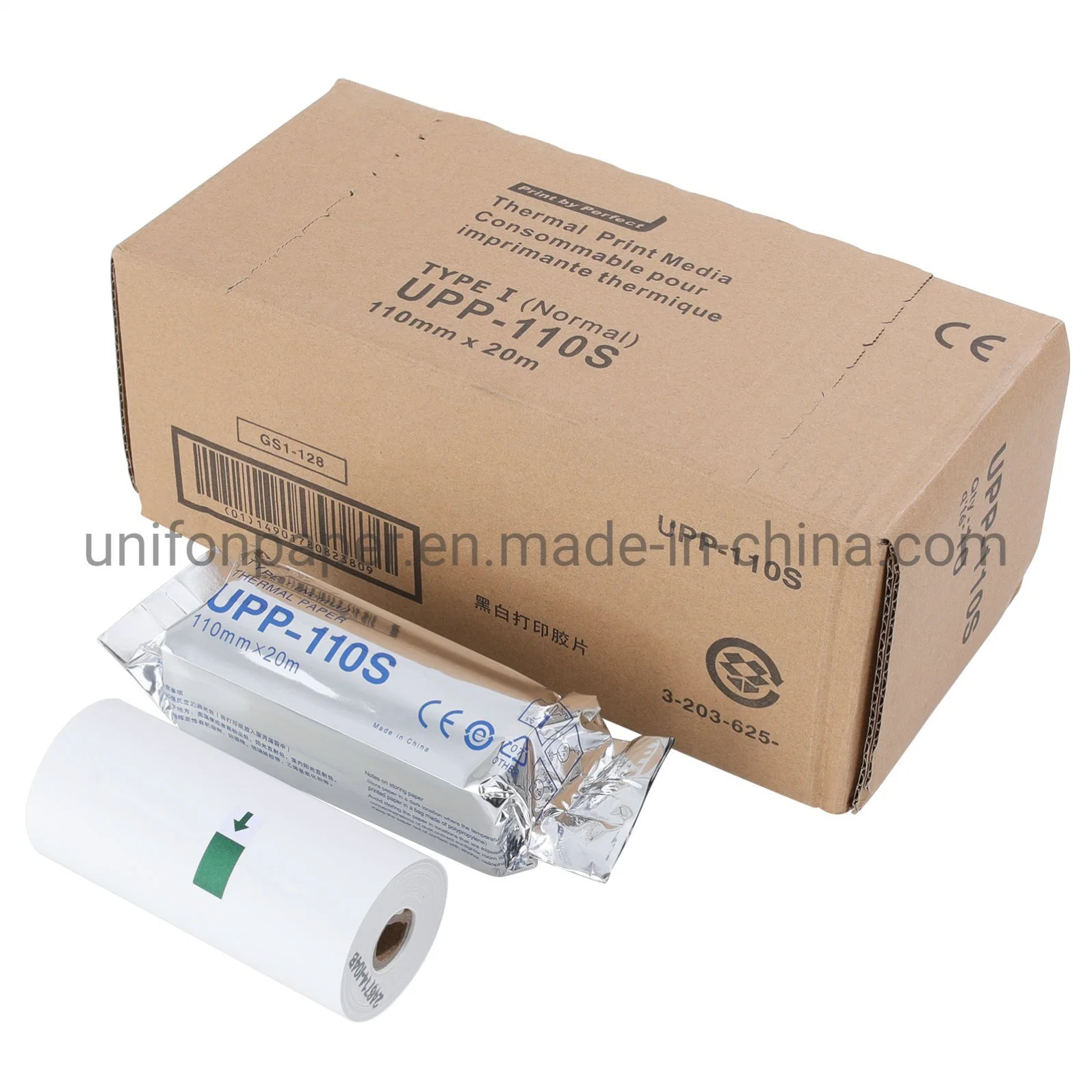 Ultrasound Printer Paper Glossy Thermal Upp-110hg Upp-110s Paper for Sony MD400 Ultrasound Machine