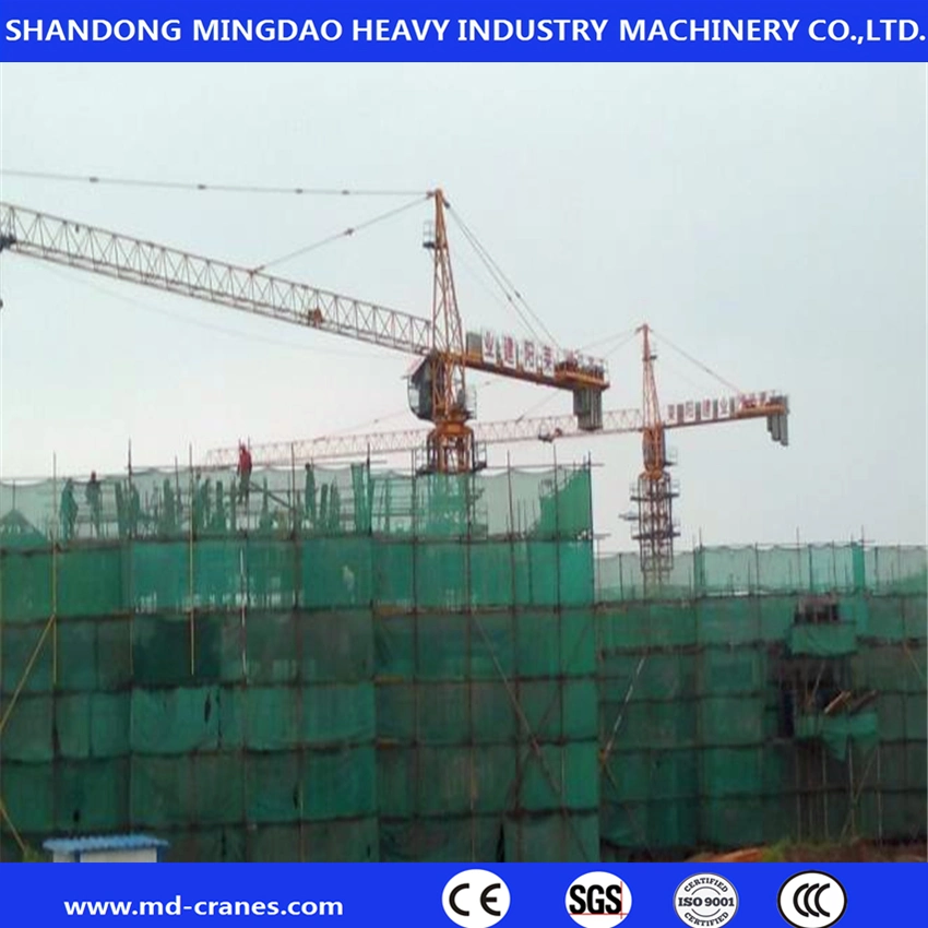 Construction Building Luffing Slewing Qtz7040 Topkit Tower Crane