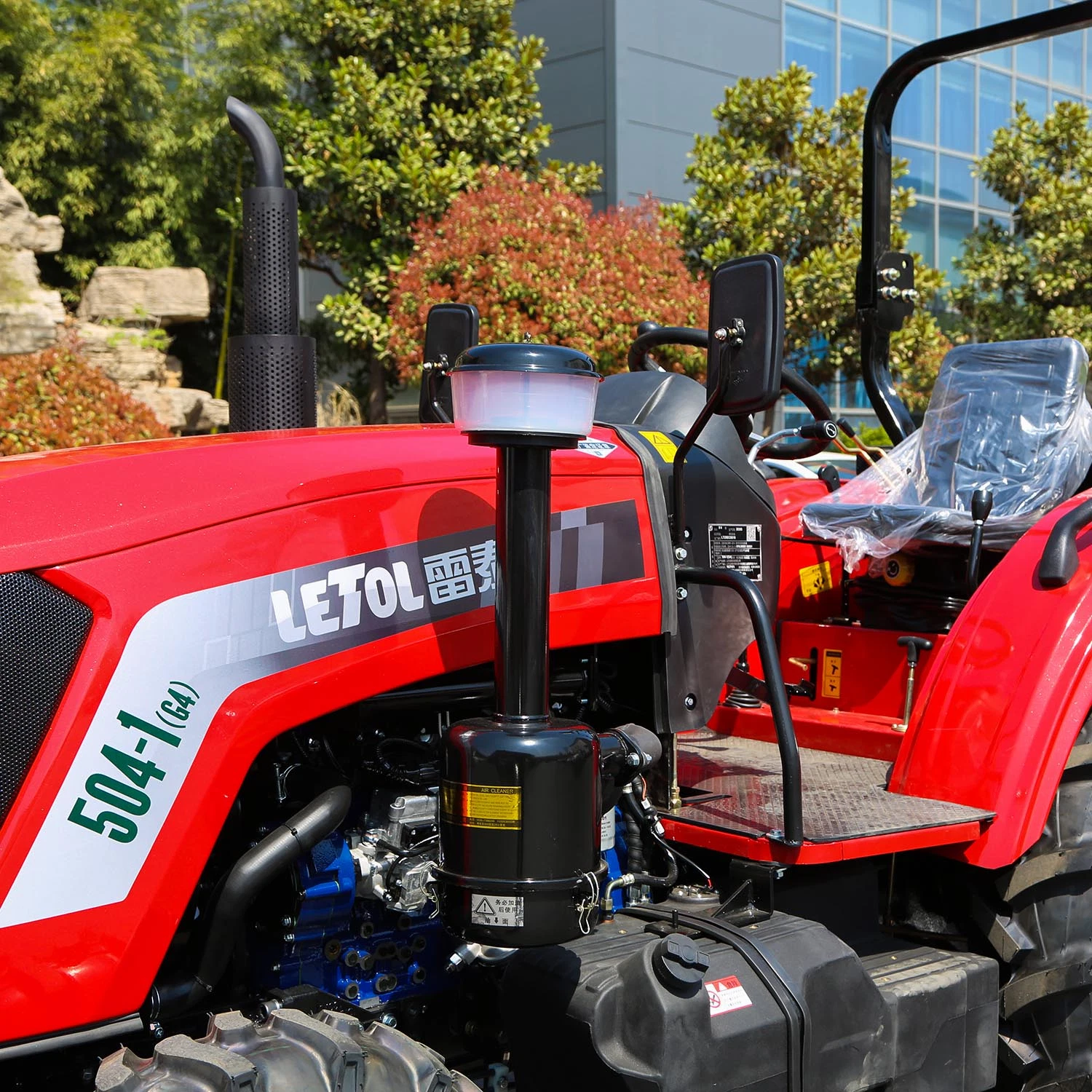 High Efficiency Mini Walking Tractor 4WD for Farm in Asia