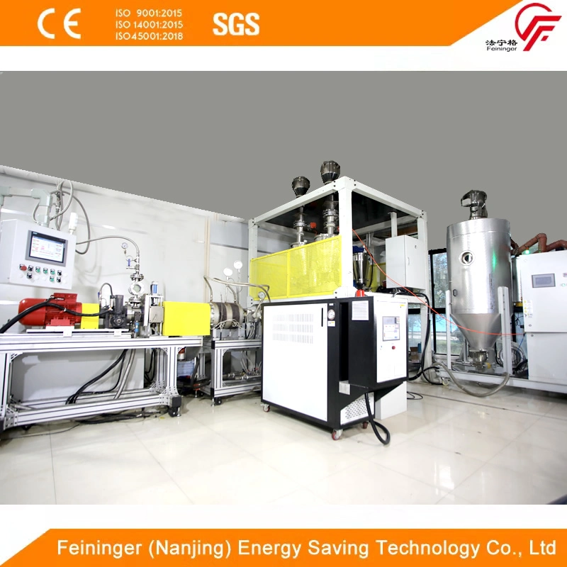 Single-Stage Extruder Physical Foaming Laboratory Machine Test Equipment for Thermoplastics Such as Pet TPU Pbat PLA PA PPO