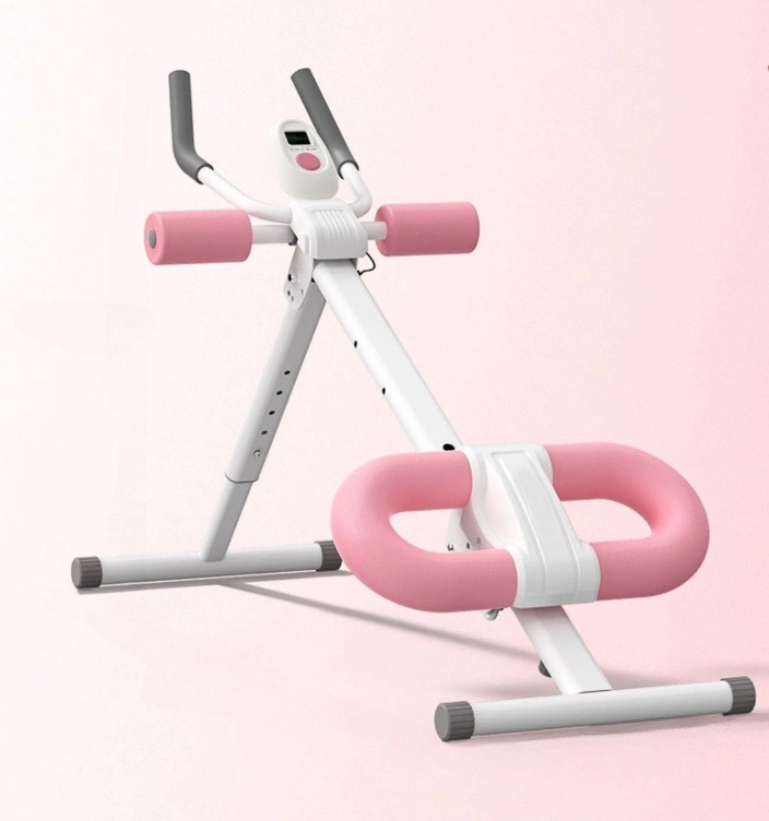 Fitness Indoor Gym Home Use Ab Waist Machine Foldable Abdominal Crunch Machine