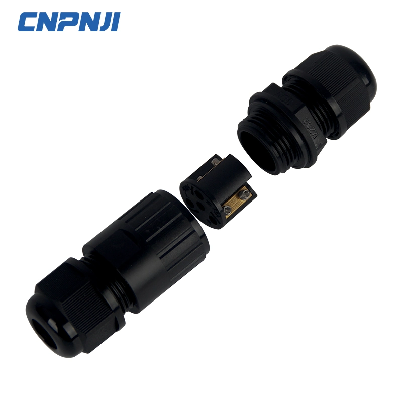 Weatherproof EPDM Rubber Sealing Insert PA66 Two Side Nylon Cable Gland Connectors Electrical Accessories IP68