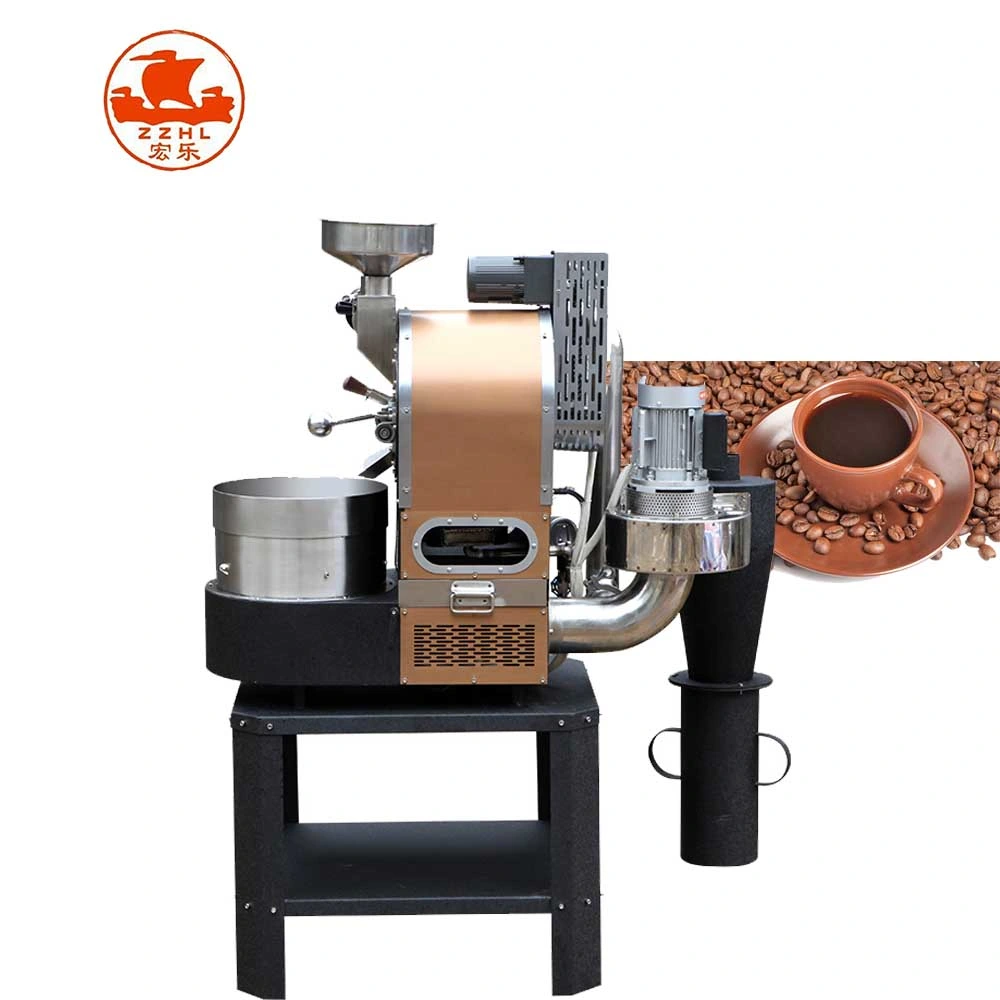 Bon prix Henan Hongle de support en ligne Coffret en bois fève de cacao café torréfacteur Machine