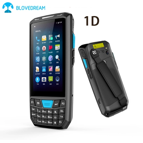 Android 1d 2D Qr Barcode Scanner PDA with SIM and Psam Card Slot