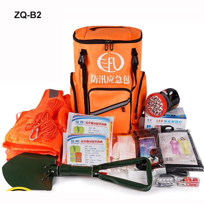 Governmental Institutions Stockpile Rescue Emergency Survival Gear Kit Bag with Tourniquet Rescue Blanket Extinguisher Safety Kit