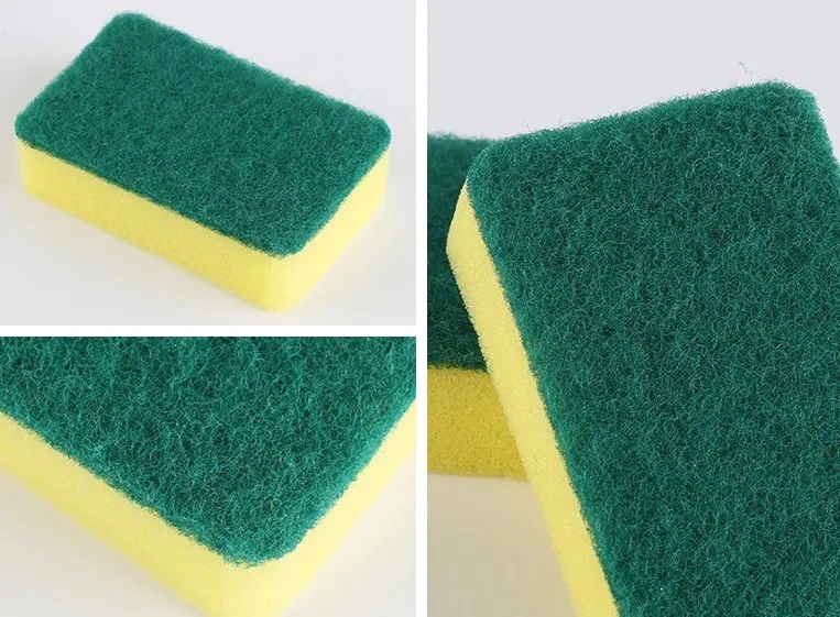 Kitchen Scrubber Pad Cleaning Scouring Sponge Pads Scourer Sponges